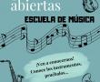 JORNADA PUERTAS ABIERTAS. ESCUELA DE MÚSICA