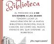 INAUGURACIÓN DE BIBLIOTECA;DULCE CHACÓN